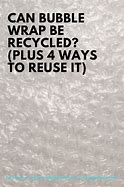 Image result for Bubble Wrap Recyclable