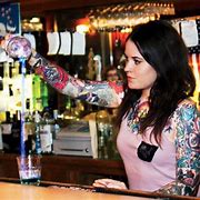 Image result for Woman Sitting at Dive Bar