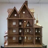Image result for Large Wooden Dollhouse Kits