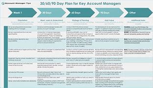 Image result for 90 Day Plan Template Excel