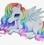 Image result for Unicorn with Rainbow and Mermaid No Background