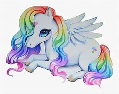 Image result for Rainbow Unicorn Clipart