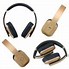 Image result for blue and gold headphones