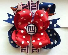 Image result for Football New York Giants Bow