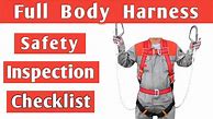 Image result for Full Body Harness Inspection Checklist