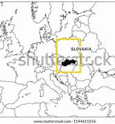 Image result for Slovakia On a Map