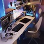Image result for IKEA Alex Desk Gaming Setup