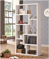 Image result for White Wall Mounted Bookcase