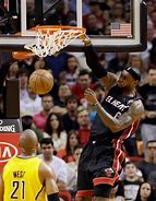 Image result for Miami Heat James Clipse Dunk Image