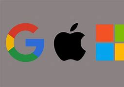 Image result for Apple-Google Microsoft Logo's