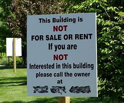 Image result for Funny Real Estate Sign Riders