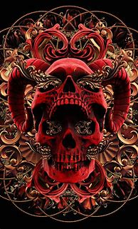 Image result for Red Skull iPhone Wallpaper