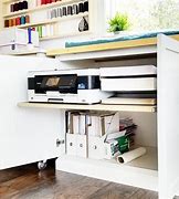 Image result for Printer Cabinet with Pull Out Shelf