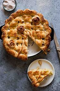 Image result for Apple Custard Pie