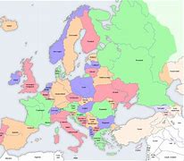 Image result for Europe Country Map