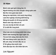 Image result for Poem 30 Nam