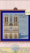 Image result for Notre Dame Rose Window Cross Stitch