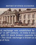 Image result for History of Stock Exchange