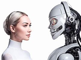 Image result for Human-Robot Love Art