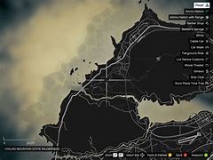 Image result for Ount Chilliad GTA Map