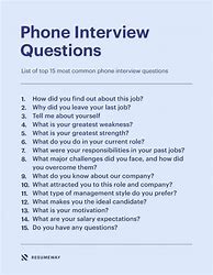 Image result for Questions On Phone Interview Tips