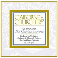 Image result for Claiborne Churchill Dry Gewurztraminer