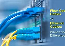 Image result for Fiber Ethernet Cable