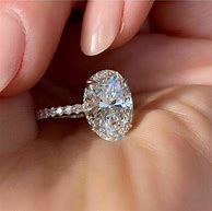 Image result for Oval Diamond Ring