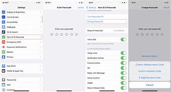 Image result for How to Change Lock Screen Password iPhone