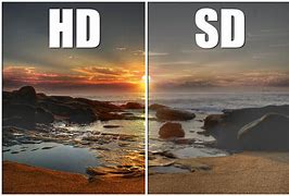 Image result for Standard Definition vs HD
