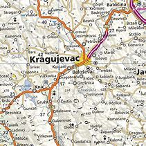 Image result for Svilajnac Mapa