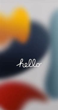 Image result for IOS 15 Hello Wallpaper