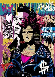 Image result for Punk Rock Pop Art