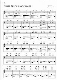 Image result for Flute High Note Fingerings