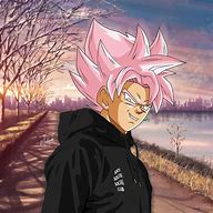 Image result for Goku in Supreme Pink Shirt Figure