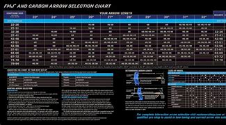 Image result for Easton FMJ Arrow Chart