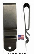 Image result for Spring Steel Metal Belt Clips