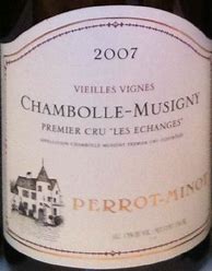 Image result for Perrot Minot Chambolle Musigny Echanges Vieilles Vignes