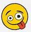 Image result for Tongue Emoji Face