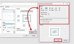 Image result for How to Add a Box Page Border in Word