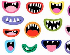 Image result for Monster Halloween Open Mouth Clip Art