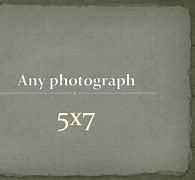 Image result for What Does a 5 X 7 Look Like