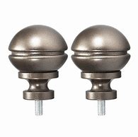 Image result for Curtain Rod Finials