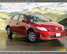 Image result for 2011 Corolla Le Red
