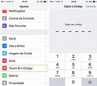 Image result for Ajustes Touch ID iPhone