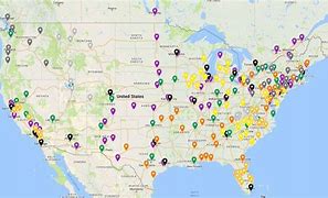 Image result for MLB Map