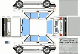 Image result for Papercraft Car Template