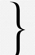Image result for Curved Bracket Symbol