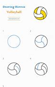 Image result for Draw a Volleyball
