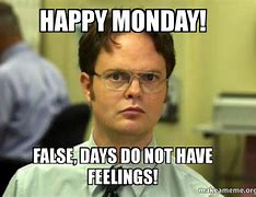 Image result for Dwight Schrute Monday Memes